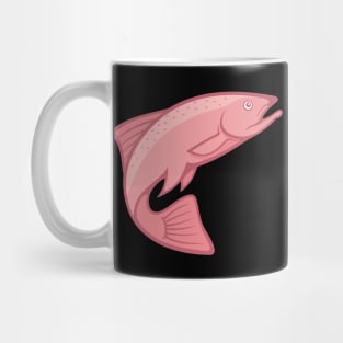 Salmon Lineart Mug